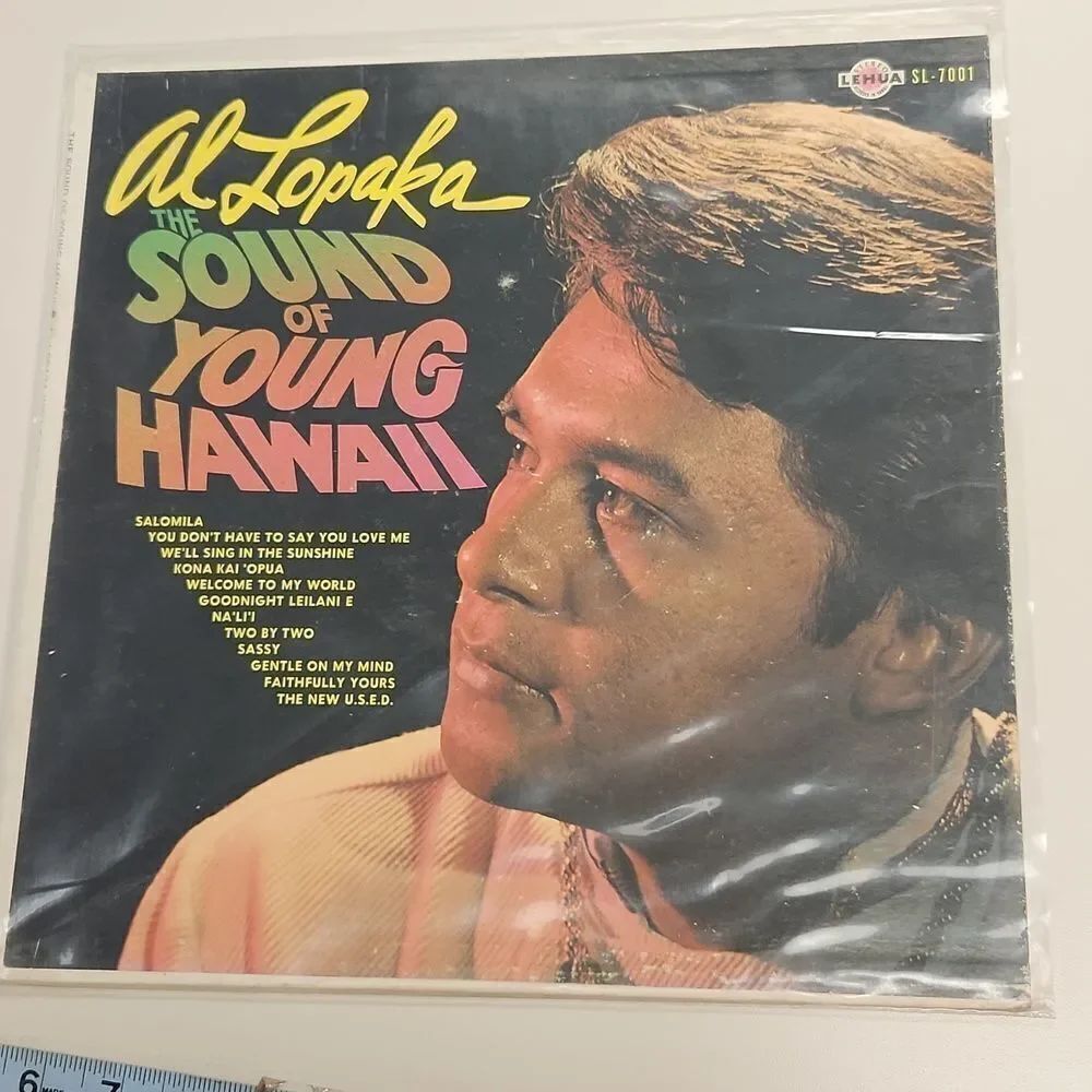 Al Lopaka The Sound of Young Hawaii Vinyl Record Album Vintage